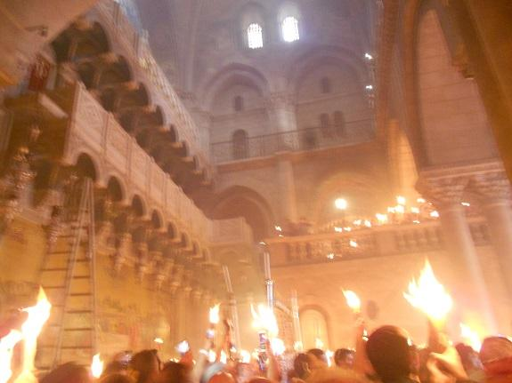 Miracle du Feu Sacré en 2018.