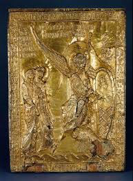 Le soudarion et les linges sépulcraux sur la « Plaque »
